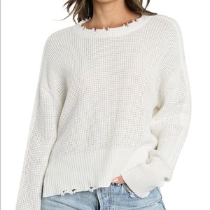 Pistola White Knit Sweater